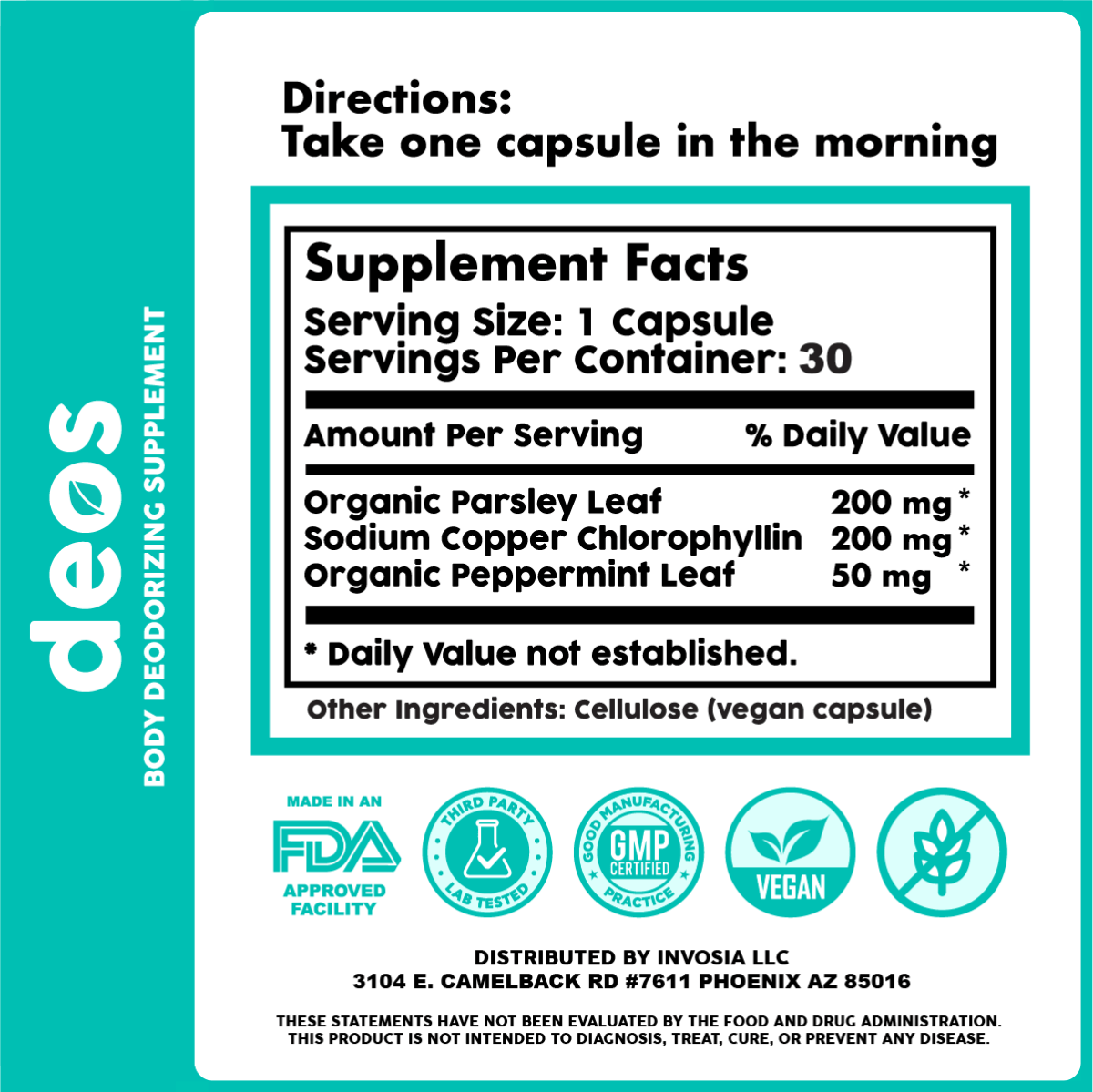 DEOS 30 CAP